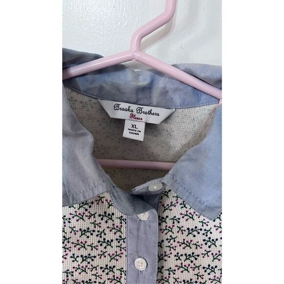 BROOKS BROTHERS FLORAL DRESS GIRLS SIZE 14 KIDS XL - Picture 4 of 10